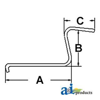 1023216M1 - Rake Tooth
