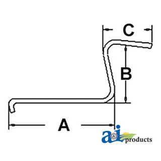 1031118M1 - Rake Tooth