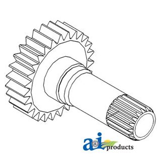 104401C1 - Shaft & Gear, Internal PTO