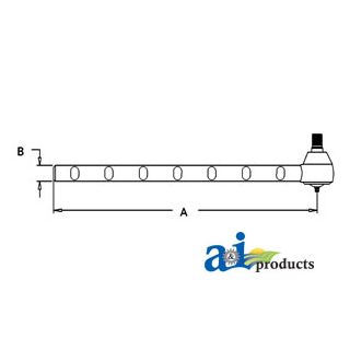 1044298M91 - Tie Rod (LH)