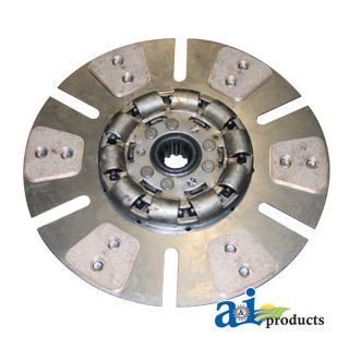 104495C3 - Trans Disc: 12", 6-button, spring loaded