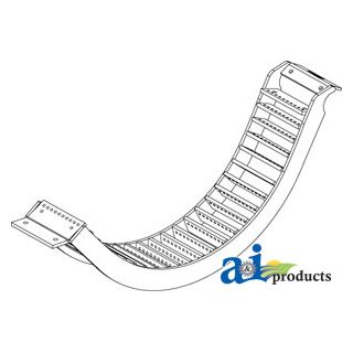 104904W91 - Concave, Grain; Low Wire (1 Pc.)