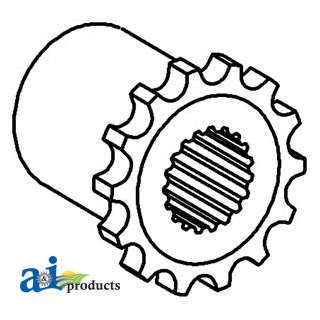 107275A - Coupling Sprocket (2 used)