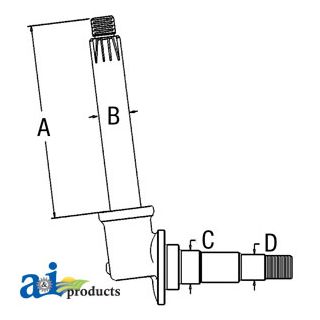 107282A - Spindle (RH/LH)