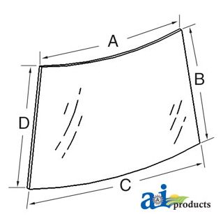 109133C3 - Glass, Windshield, Upper