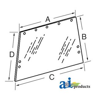 109318C2 - Glass, Rear