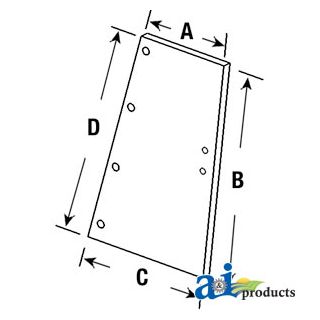 109319C2 - Glass, Rear, Quarter