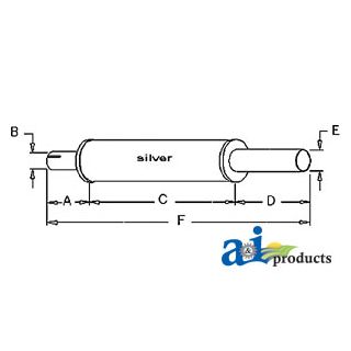 10A12633 - Muffler