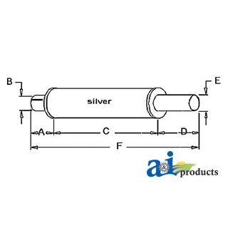 10A7889 - Muffler