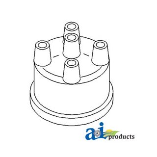 10P2990 - Cap, Distributor (4 Cyl)