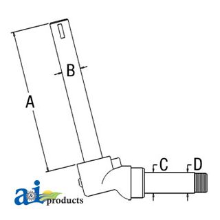 11B7436 - Spindle (RH/LH)