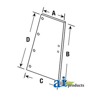 1250436C2 - Glass, Rear, Quarter