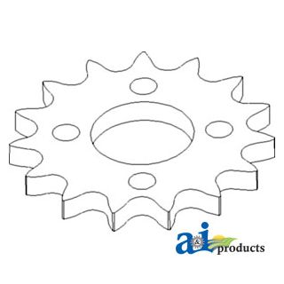 125990A1 - Sprocket, Auger Drive