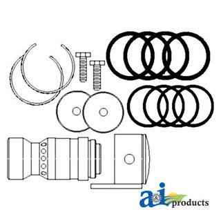 1272964C94 - Conversion Kit, IH Remote Couplers To ISO Remote Cou