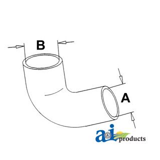 131421C1 - Radiator Hose, Lower
