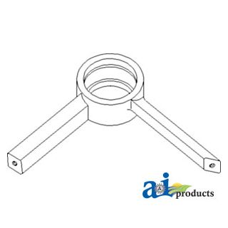 1317859C1 - Support, Bearing, Unloader, Split Auger (Upper)
