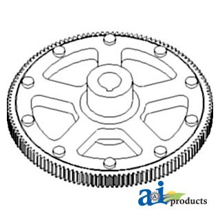 1321537C92 - Flywheel, Feederhouse Reverser Motor