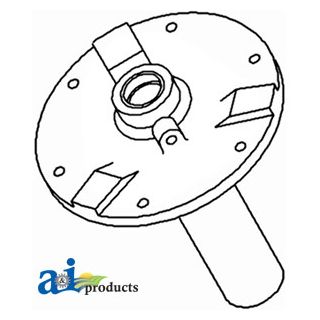 1324840C1 - Tailing auger bearing hub RMC1221 - CASTING#