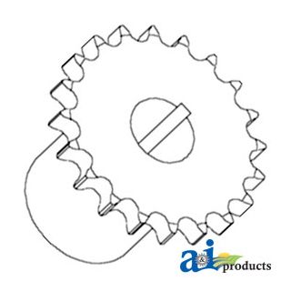 1329717C1 - Sprocket, Feeder Reverser Drive
