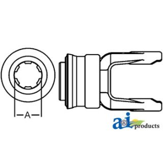 141026553 - Tractor Yoke - QD Slide Collar