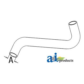 1424533M2 - Radiator Hose, Bottom