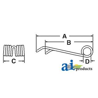 14330201 - Rake Tooth