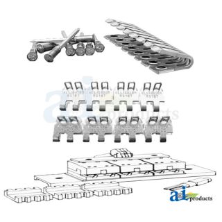 14990 - Replacement 4" Hinge Pins, Corrugated, Pkg/9