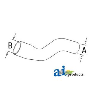 1502065C1 - Radiator Hose, Upper