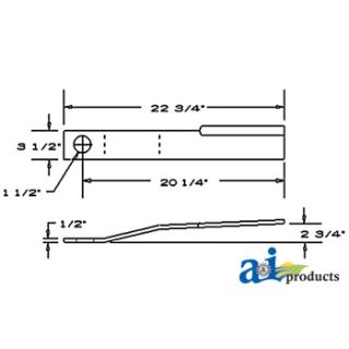 15096SW - Blade, Rotary Cutter, CCW, Flat