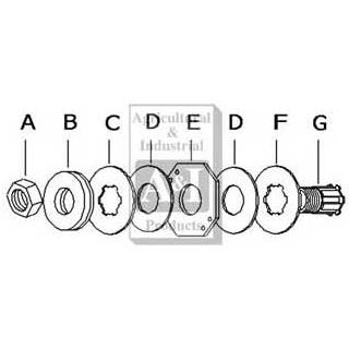 15432-03SW - Slip Clutch Assy. w/ 1-3/8" 6 Splines