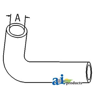 15601-72940 - Top Radiator Hose
