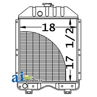 15718-72060 - Radiator
