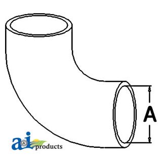 158624A - Radiator Hose, Lower