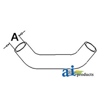 158664A - Radiator Hose, Upper