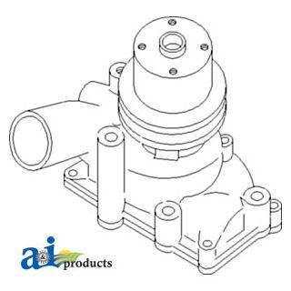 159925AS - Water Pump w/ Pulley