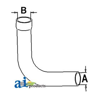 161214A - Radiator Hose, Upper