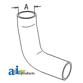 1626285M91 - Radiator Hose, Bottom