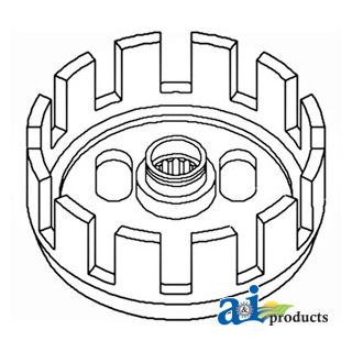 163297A - PTO Clutch Spider