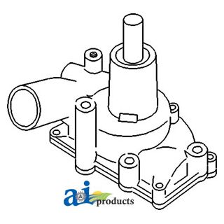 164030AS - Water Pump w/ Pulley Uses 164041A Pulley
