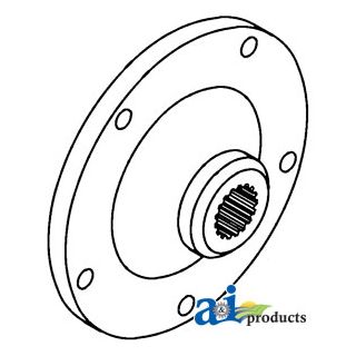 164103A - Hub, PTO Drive that bolts to flywheel.