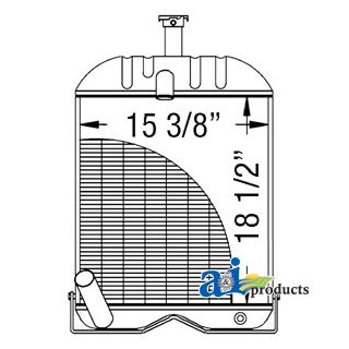 1660655M92 - Radiator
