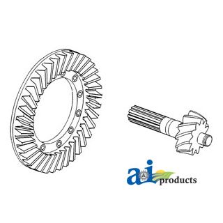 1664255M92 - Crown Wheel & Pinion Set