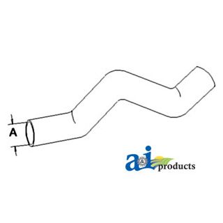 1672724M1 - Hose, Air Cleaner