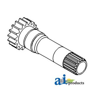 1677740M1 - Input Shaft, Transmission