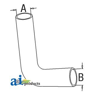 1681509M1 - Radiator Hose, Top