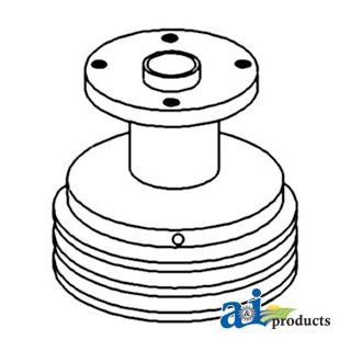 168766A - Pulley, Water Pump