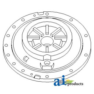 1687863M3 - Plate, Differential Lock (LH)