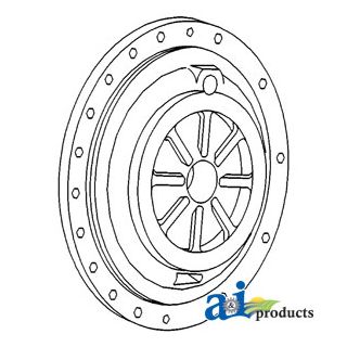 1687864M1 - Plate, Differential Carrier (LH)