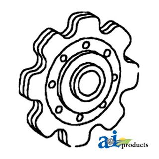 1689940W1 - Sprocket, Idler