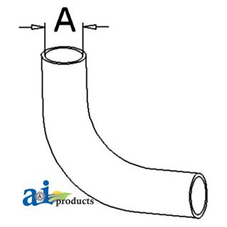 1691477M1 - Radiator Hose, Bottom